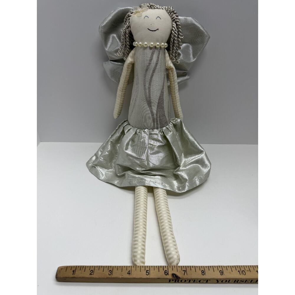 Woof & Poof Angel Doll (2014) – Metallic Skirt & Wings, Cloth Doll with Logo - Picture 10 of 10
